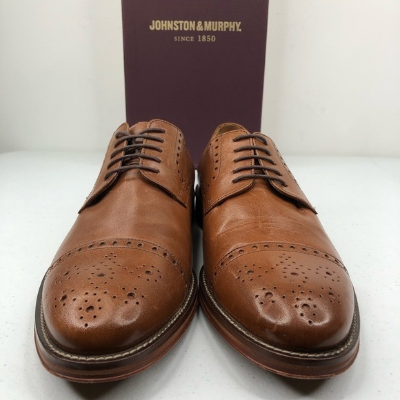 JOHNSTON & Murphy Dempsey Cap Toe Oxford Shoes main image 7